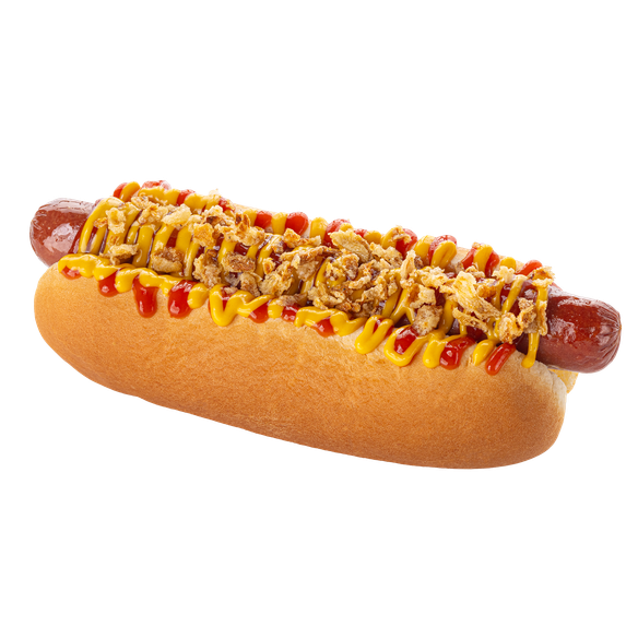 Фирменный хот-дог с колбаской